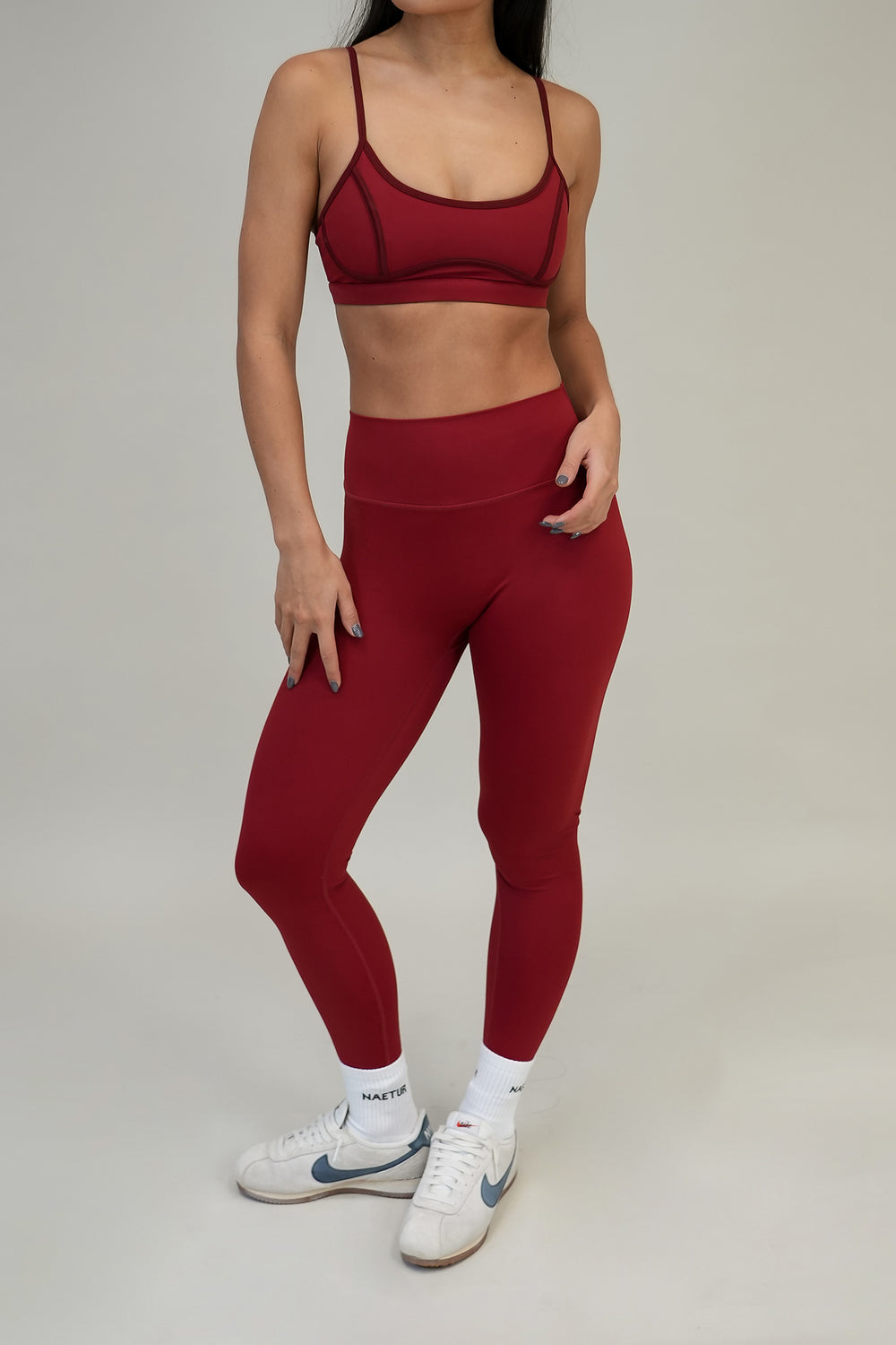 Motion Strap Bra | Red