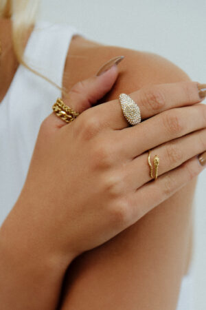 Classic-Chain-Ring-#1-Gold