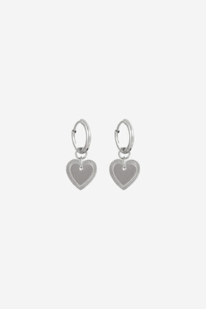 Heart-Earrings-Silver