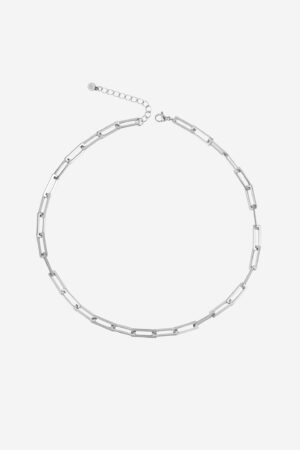 Link-Necklace-Single-Chain-Silver