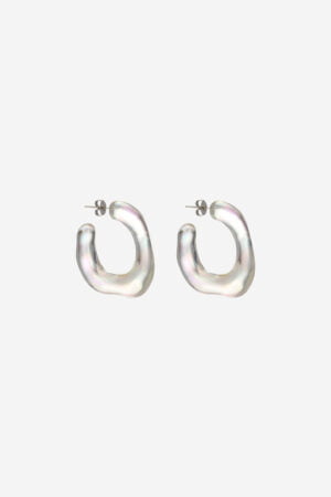 Transparent Chunky Hoops | Naetur